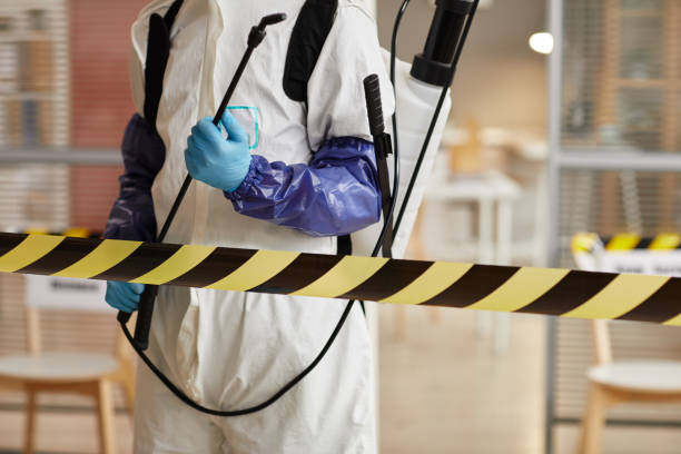 Professional Infectious Disease Decontamination technician working in Broadway, VA